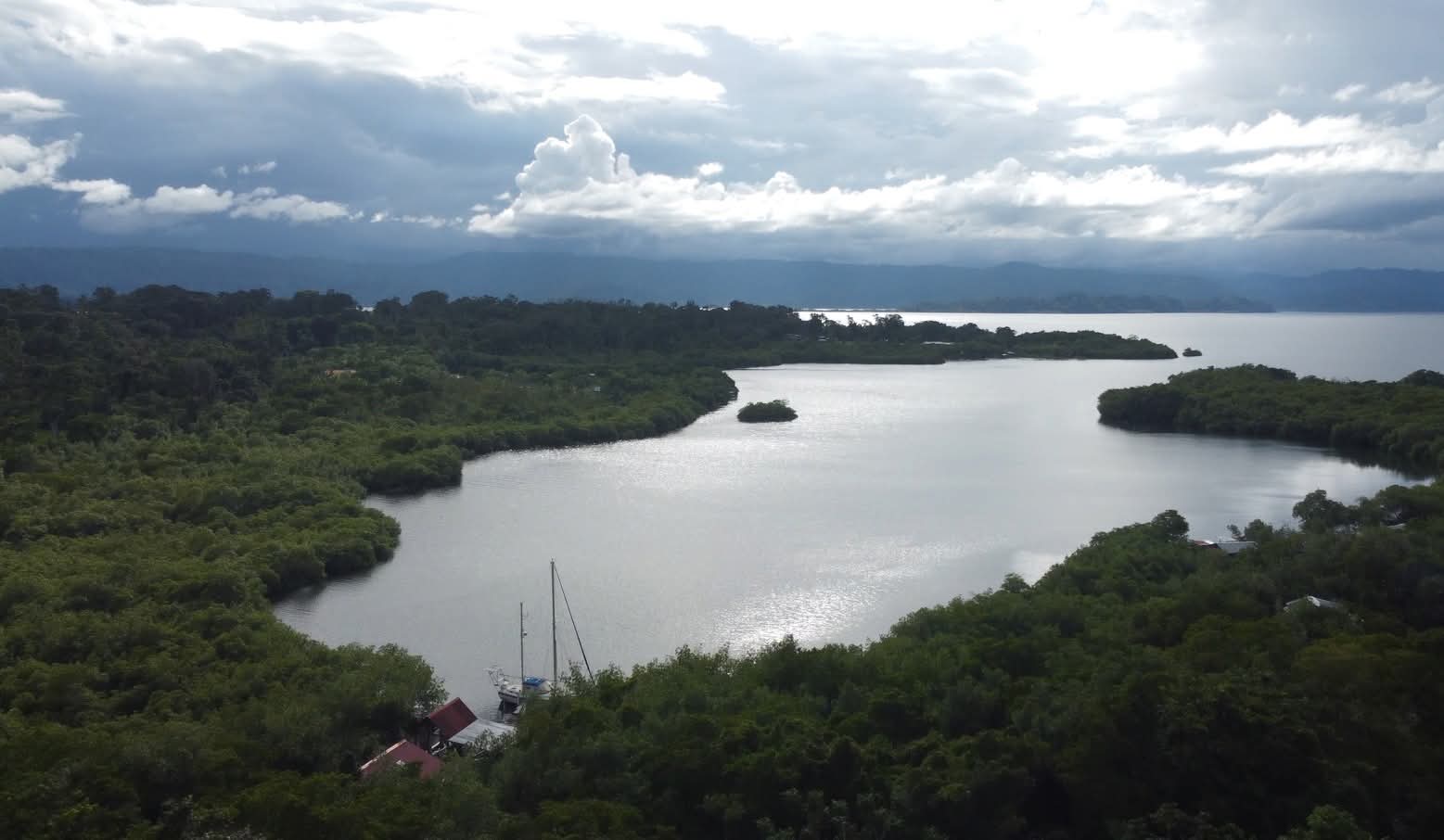 33-Acre Off-Grid Island in Bocas del Toro with Home & Dock