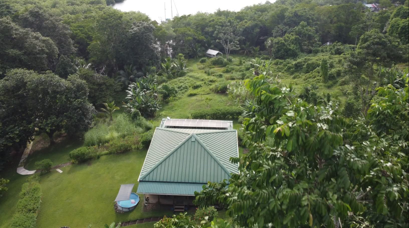 33-Acre Off-Grid Island in Bocas del Toro with Home & Dock