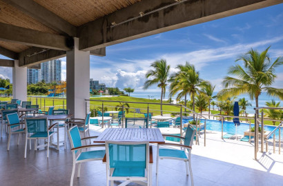 Ocean View 2BR Apartment in Casamar, San Carlos