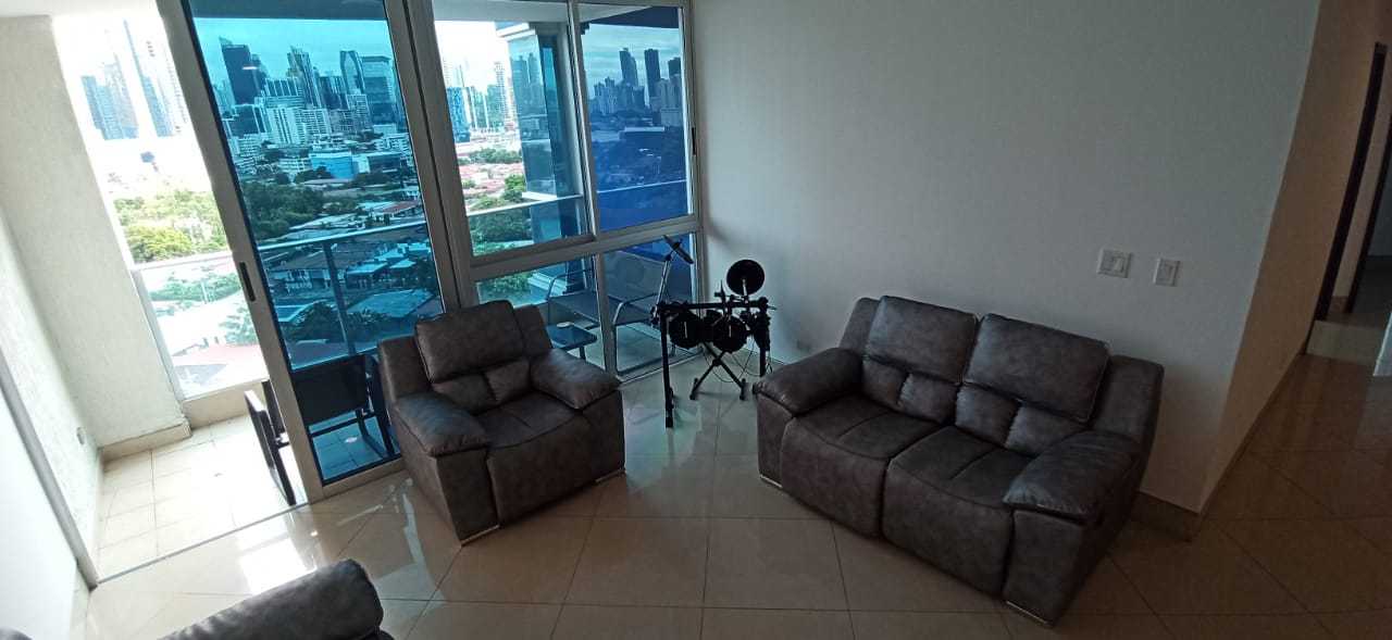 Spacious 3-Bedroom Apartment with City Views in San Francisco, Panama City - PLS-19942