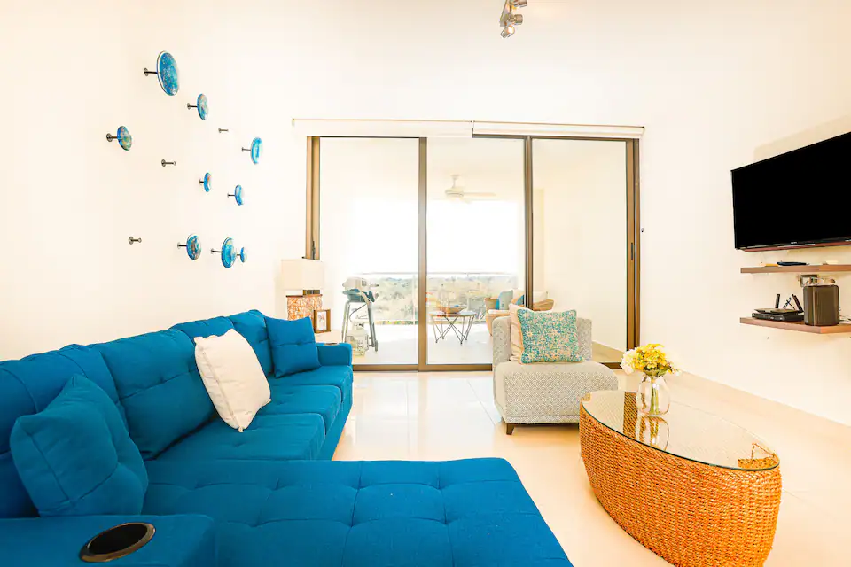 Ocean View 2BR Apartment in Casamar, San Carlos