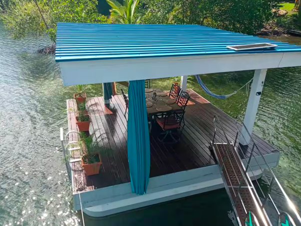 Floating 3-Bedroom Home for Sale | Off-Grid Houseboat