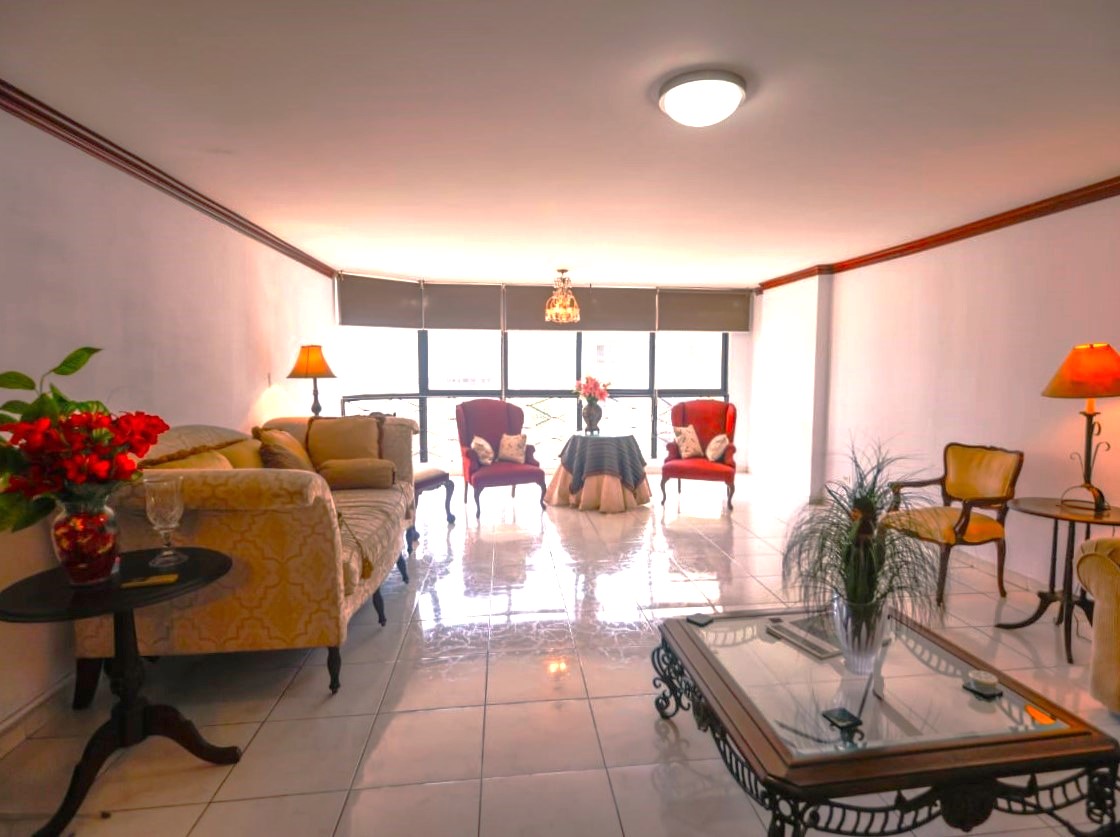 3-Bedroom Apartment in El Cangrejo, Panama City | PLS-19834